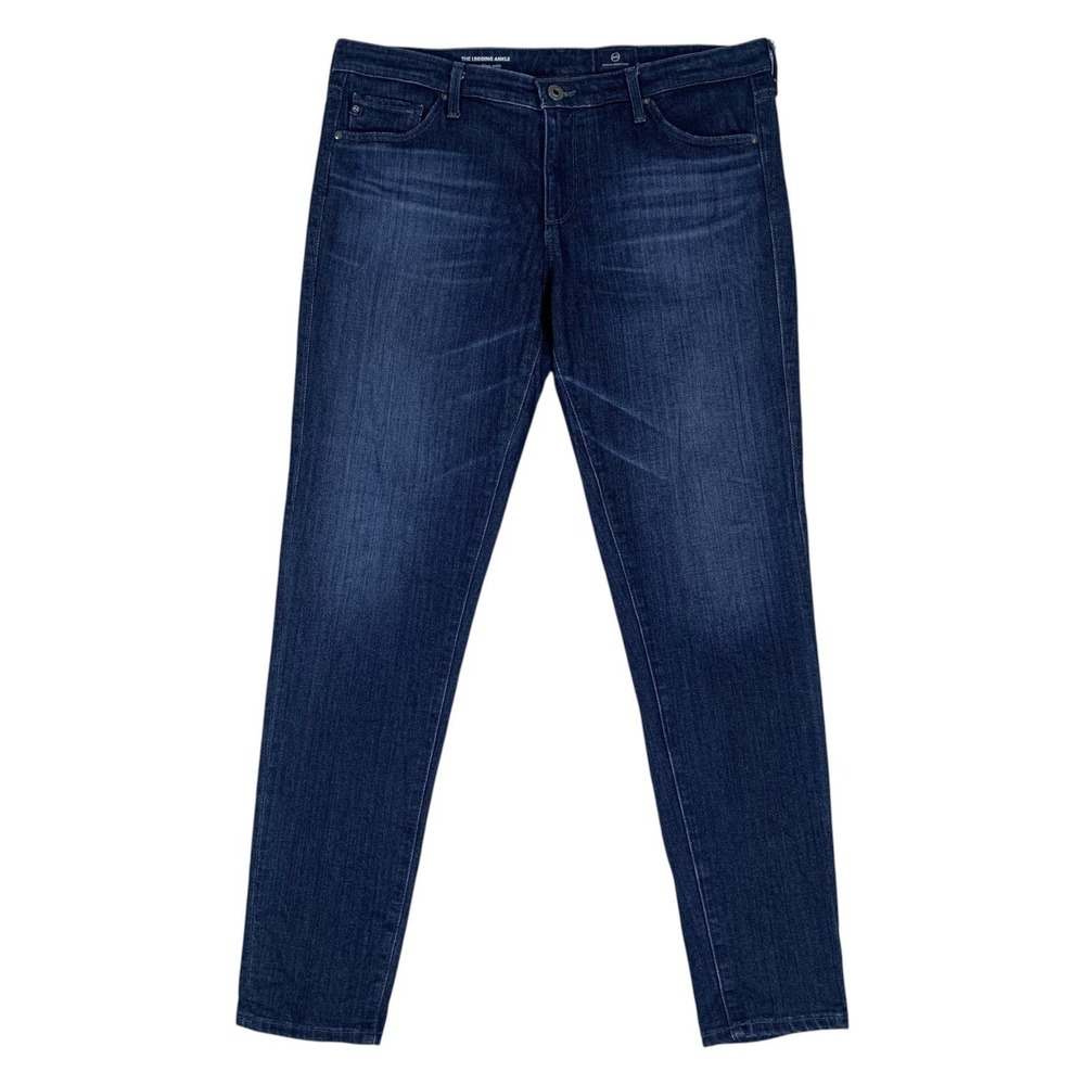 AG Adriano Goldschmied The Legging Ankle Jeans Womens 31R Dark Wash Super Skinny